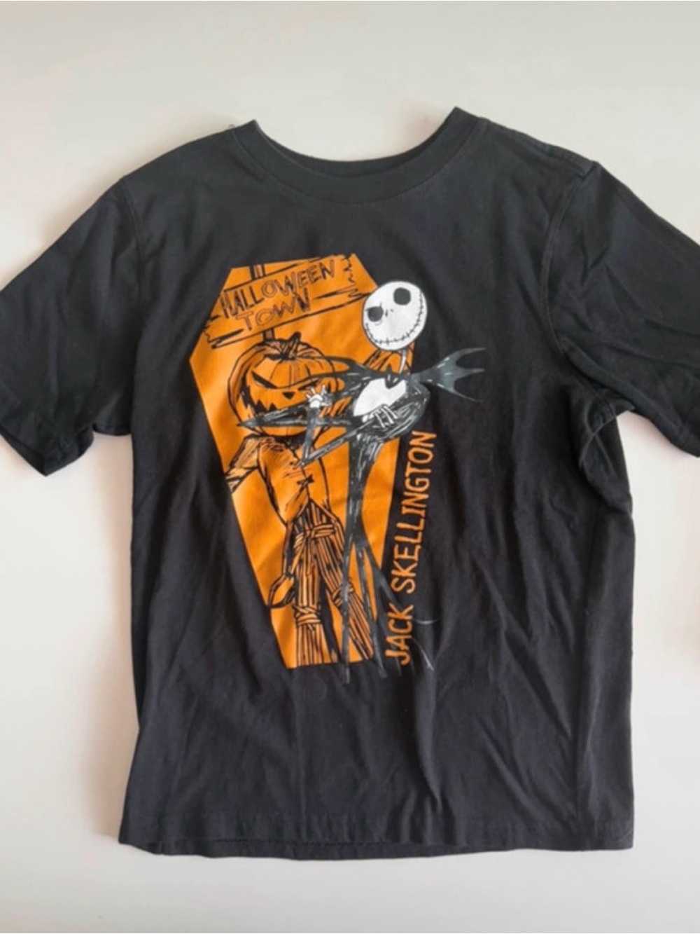 The Nightmare Before Christmas Jack Skellington Graphic Tee - Kids Medium (8)
